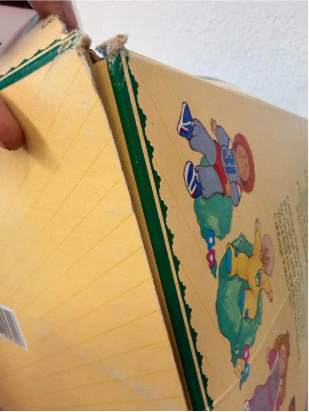 NIB Rare VTG 1985 Cabbage Patch Kids African American Marjory Aurora BOX DAMAGED
